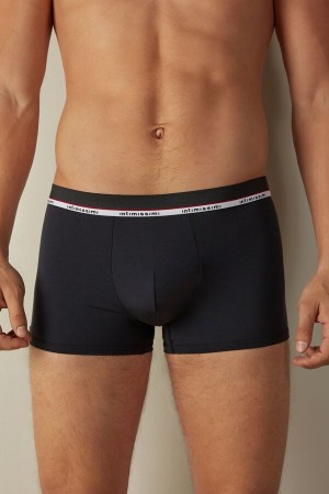 Blue Men's Intimissimi Micromodal Boxer | AU1457RWH