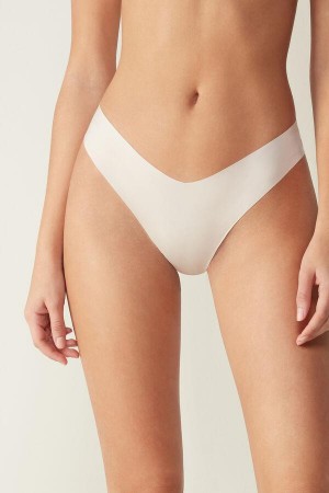 Pink Women's Intimissimi 80s-style Brazilian in Ultralight Microfiber Panties | AU1498LHT