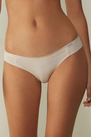 Pink Women's Intimissimi Cotton Panties | AU1614TVJ