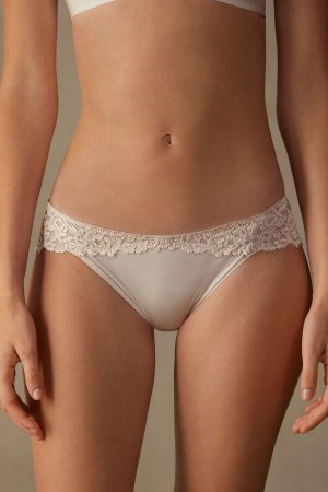 Pink Women's Intimissimi Pretty Flowers Panties | AU1648DNN